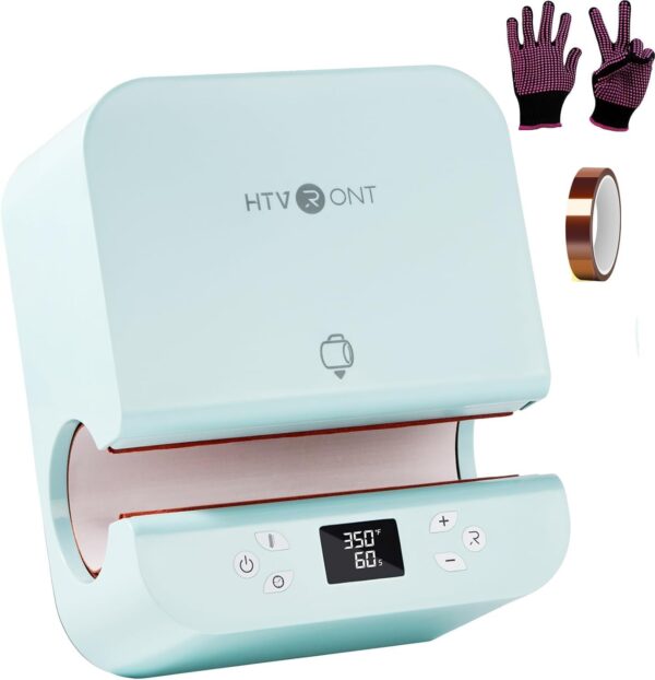 Auto Tumbler Mug Heat Press Machine | Sublimation Printer for Crafters & Small Businesses
