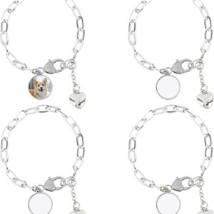 4 Pack Sublimation Blank Bracelet | Sublimation Printer for Crafters & Small Businesses