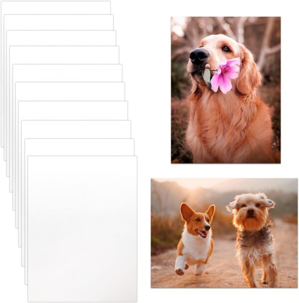 Sublimation Photo Blanks 10 Pcs  | Sublimation Printer for Crafters & Small Businesses