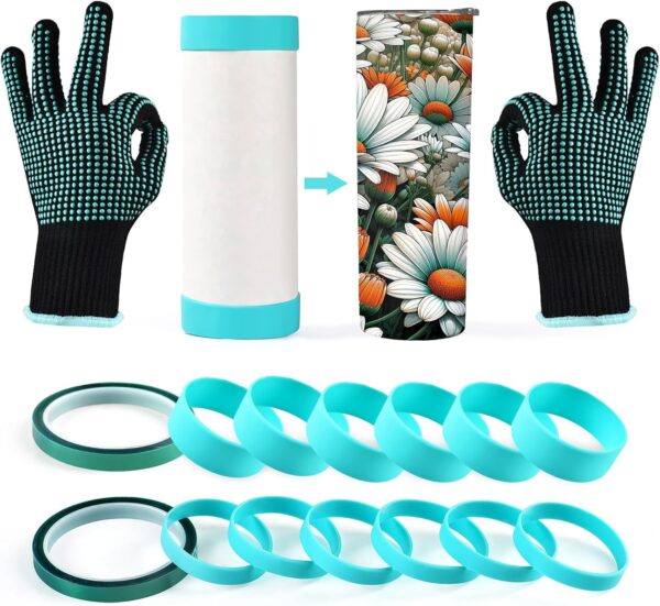 Silicone Kit for Sublimation Tumblers | Sublimation Printer for Crafters & Small Businesses