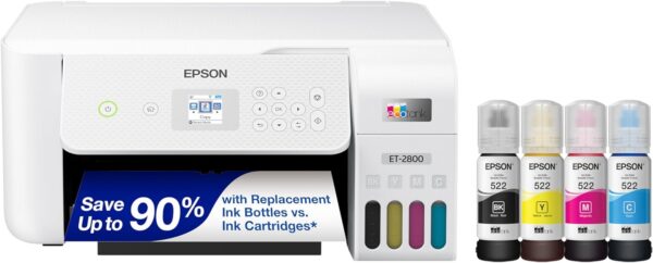 EcoTank ET-2800 | Sublimation Printer for Crafters & Small Businesses