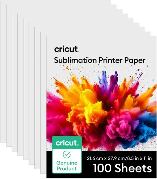 Sublimation paper - 100 sheets | Sublimation Printer for Crafters & Small Businesses