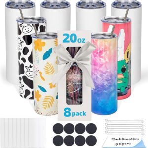 Stainless Steel with Polymer coating for Heat Transfer with lid and straw.