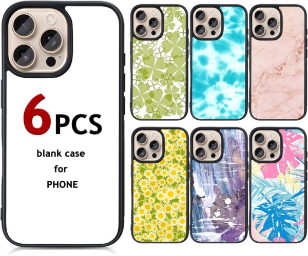 Phone Case Covers Compatible with iPhone 16 (Pro) | Sublimation Printer for Crafters & Small Businesses