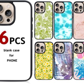 Shop the Phone Case Covers Compatible with iPhone 16 (Pro) for vibrant sublimation printing on t-shirts
