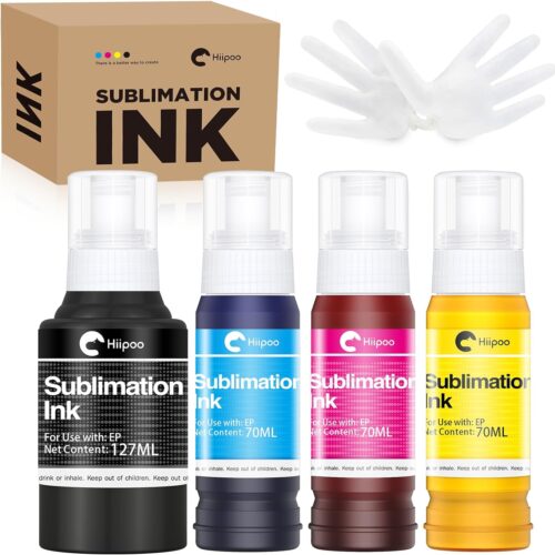 Sublimation Ink Refilled Bottles | Sublimation Printer for Crafters & Small Businesses